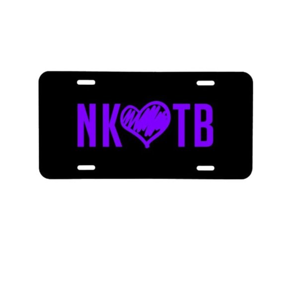 NKOTB New Kids on the Block Aluminum License Plate with design - Picture 6 of 11
